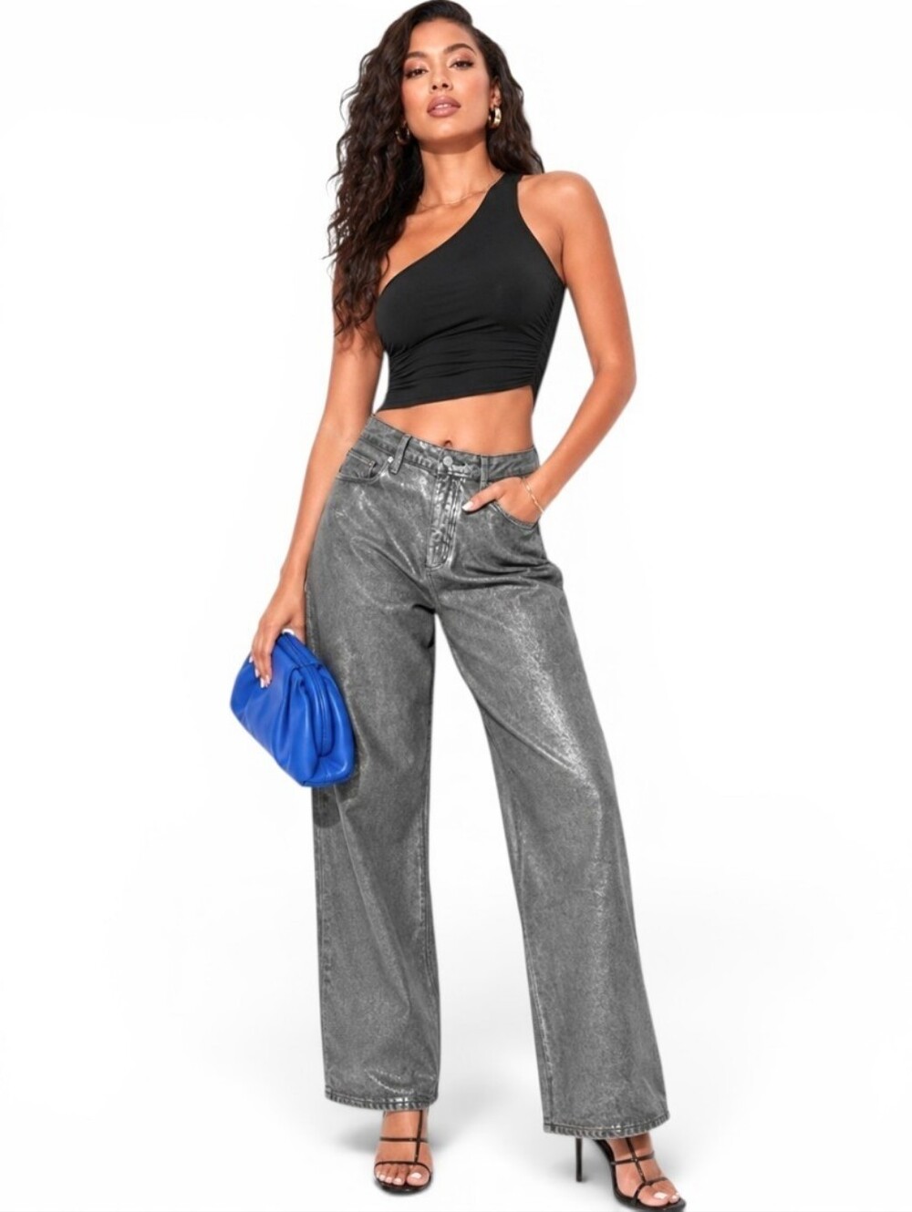 Women's High-Rise Baggy Jeans - Wild Fable Size 10